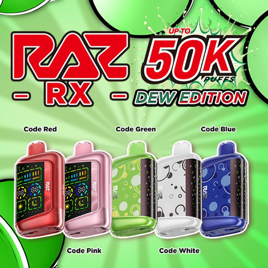 RAZ RX 50K Code Edition Disposable Vape Wholesale